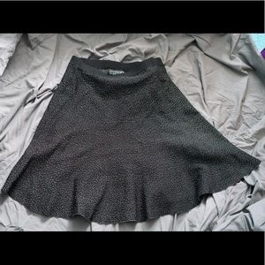 Context- Lord and Taylor black and glitter skirt